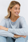 boatneck top - Blanc cassé