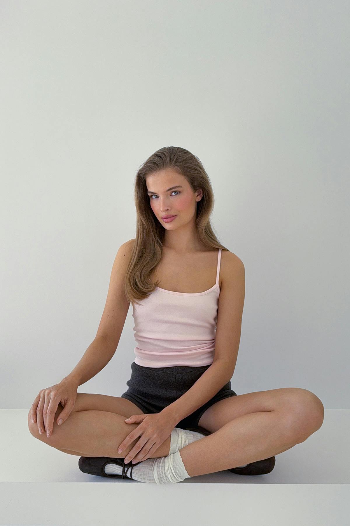 Perfect strap singlet - Blanc