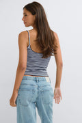 Perfect strap singlet - Fir green