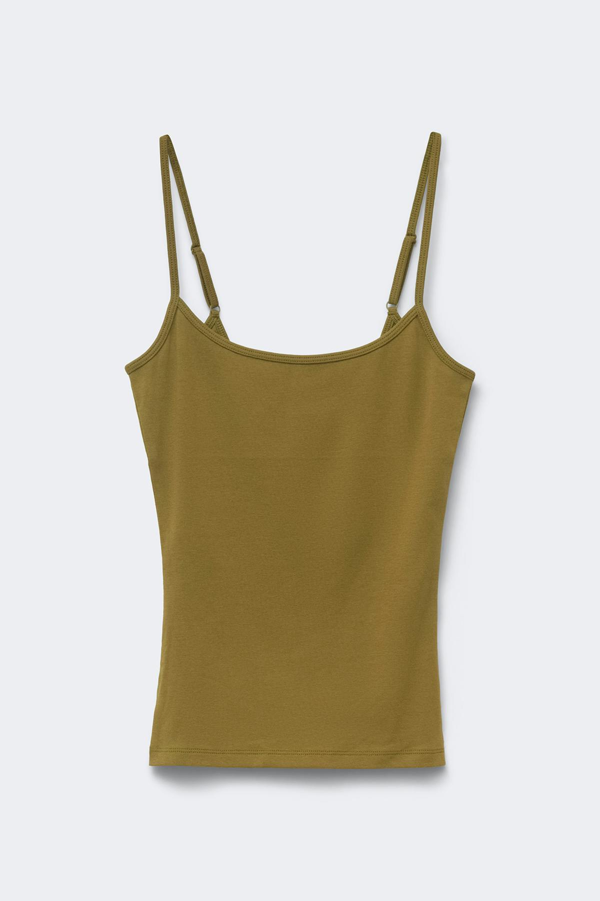 Perfect strap singlet - Brown multi