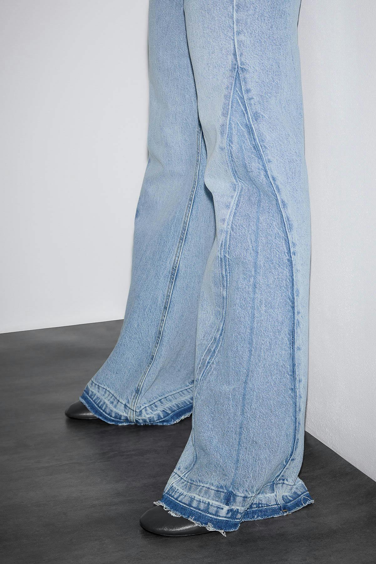 Super flare jeans - Bleu