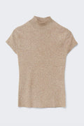 Cap sleeve knitted top - Pure c
