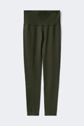 Seamless yoga tights - Army green