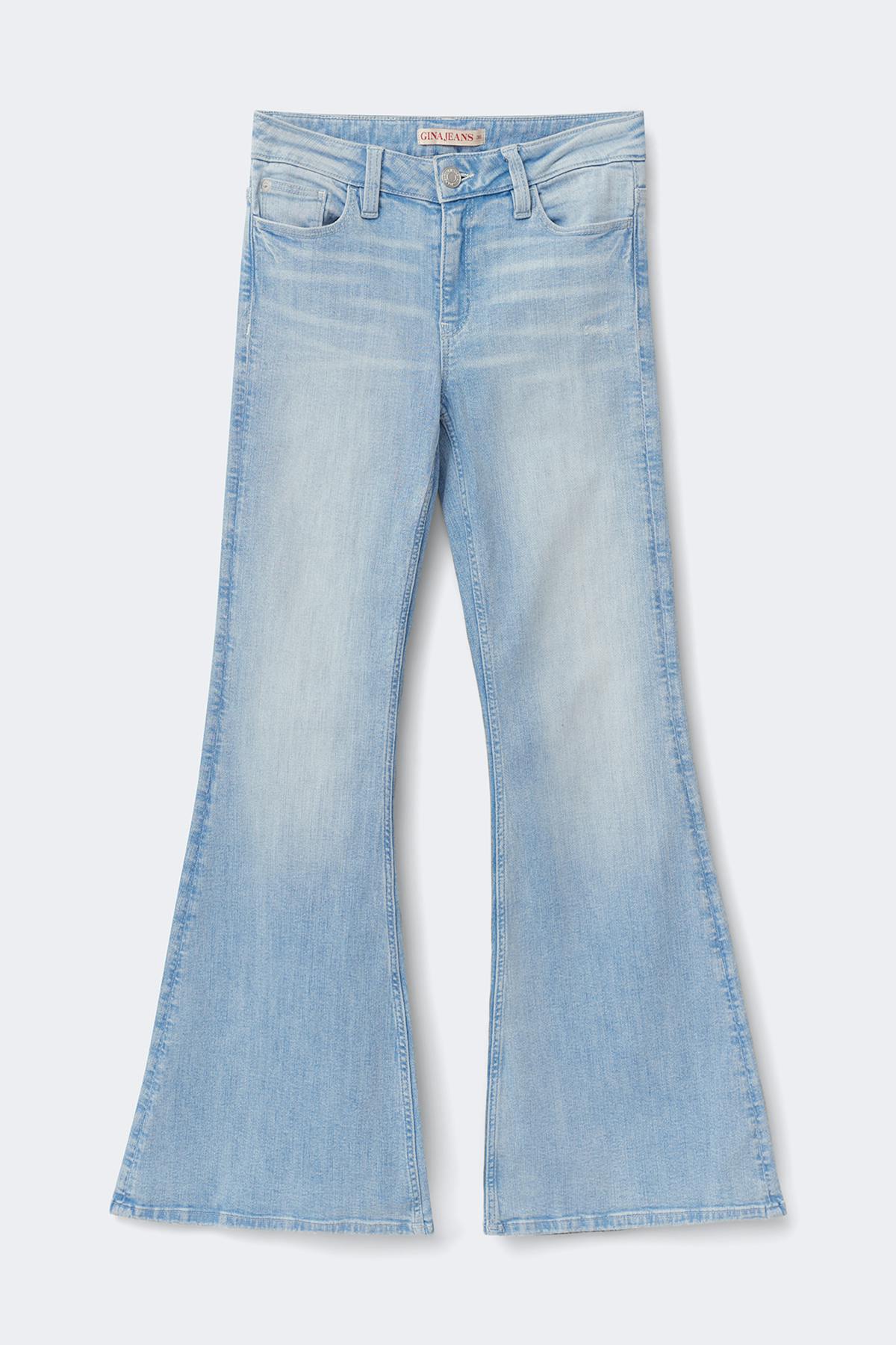 Ultra flare jeans - Rinse