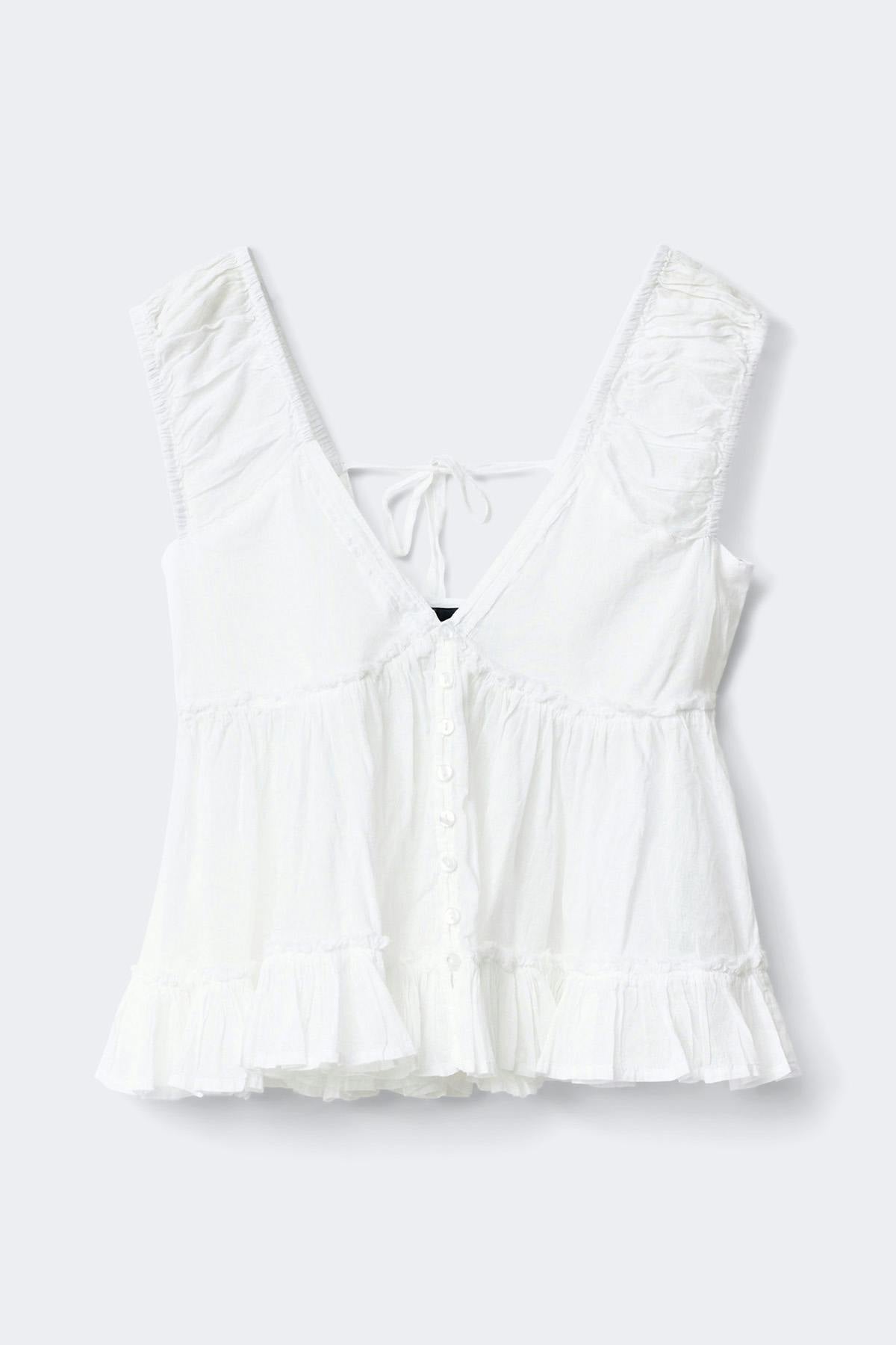 Peplum top - Chocolate plum