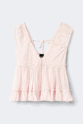 Peplum top - Crème