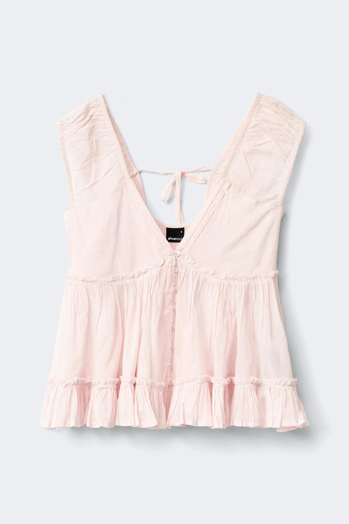 Peplum top - Crème