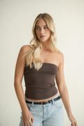 Super stretch tube top - Blanc