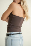 Super stretch tube top - Blanc