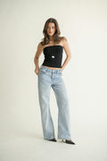 Super stretch tube top - Noir