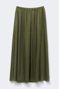 Flowy maxi skirt - Vert