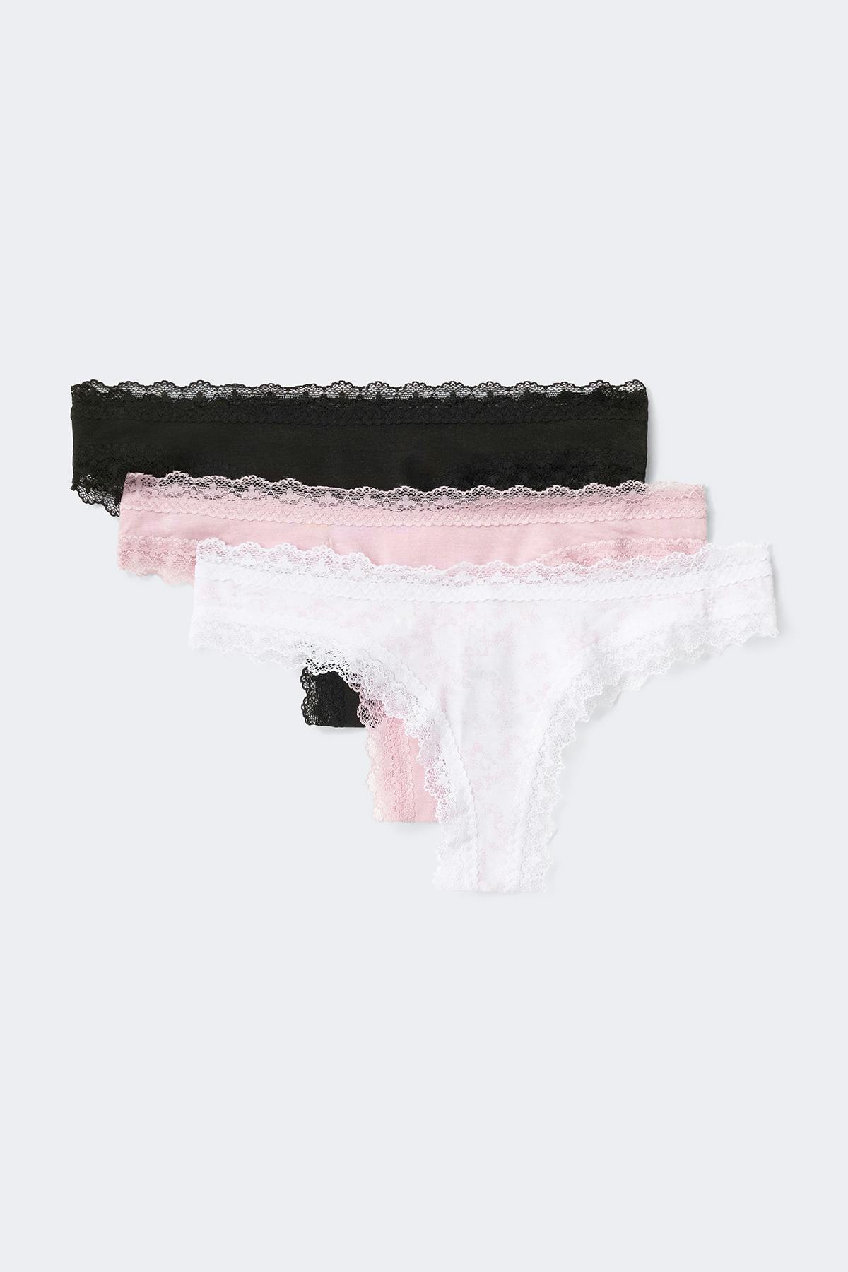 3-pack soft brazilian - Green dream
