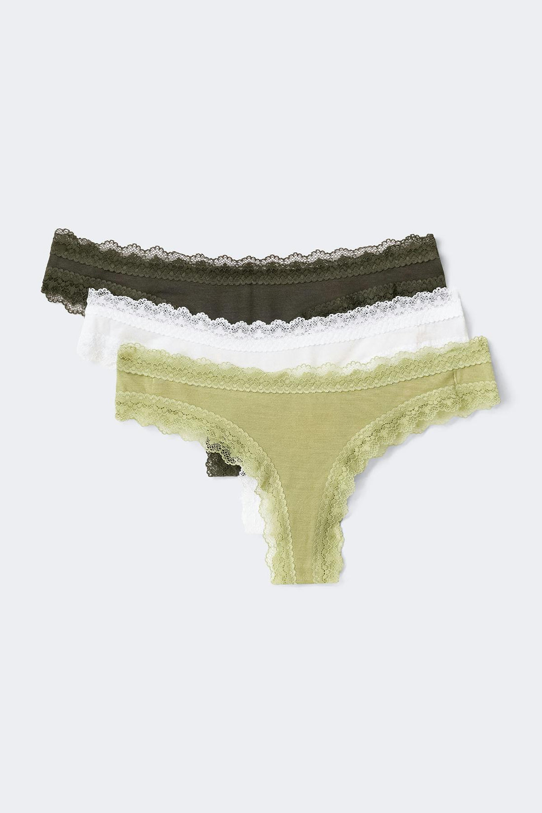 3-pack soft brazilian - Green dream