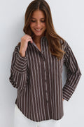 Oversized shirt - Rose clair