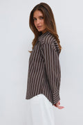 Oversized shirt - Rose clair