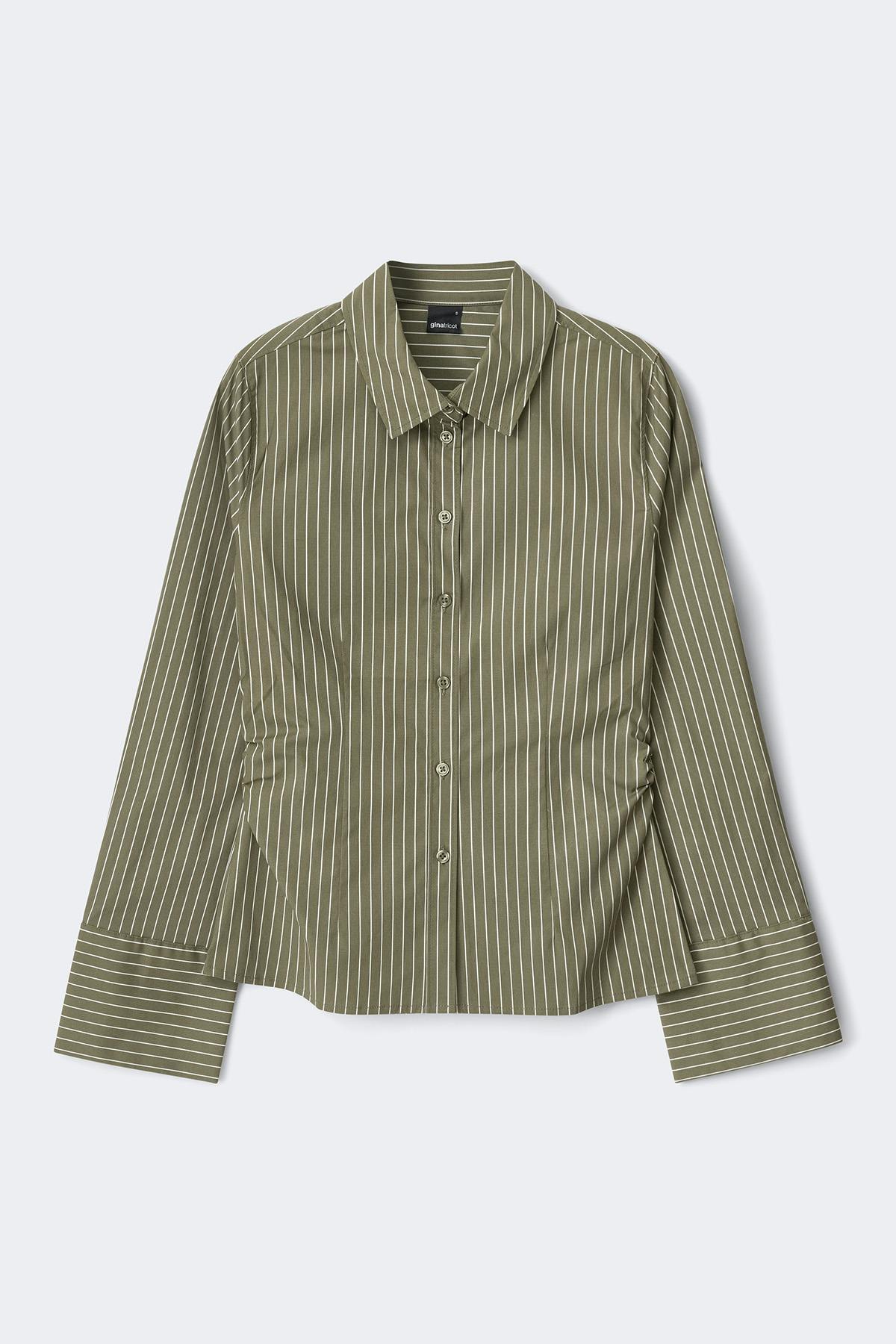 Shaped shirt - Pink check
