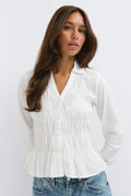 Smock shirt - Blanc