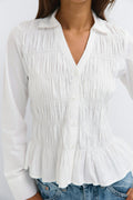 Smock shirt - Blanc