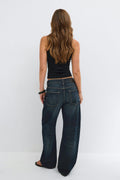 Barrel jeans - Offblack