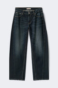 Barrel jeans - Offblack