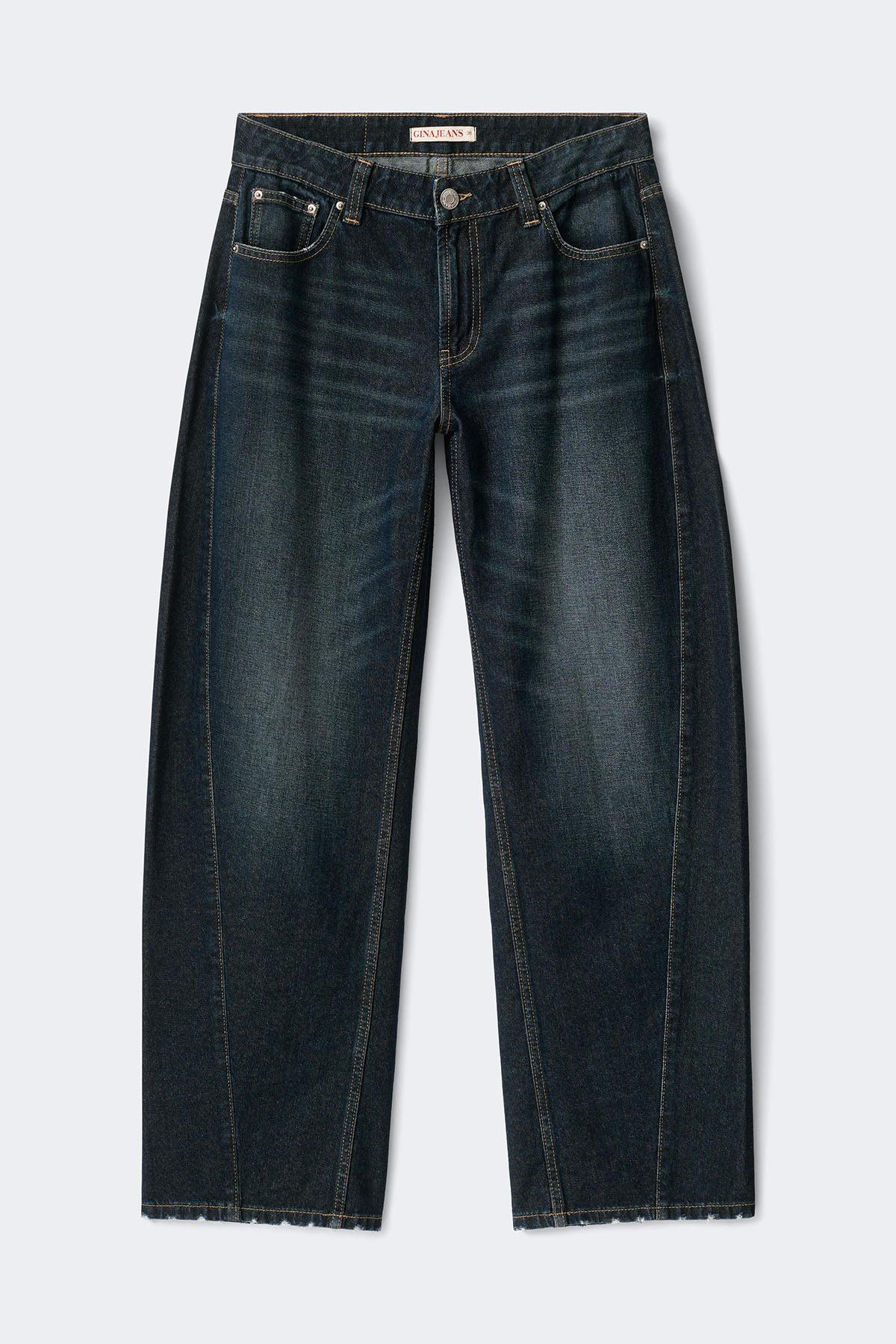 Barrel jeans - Offblack