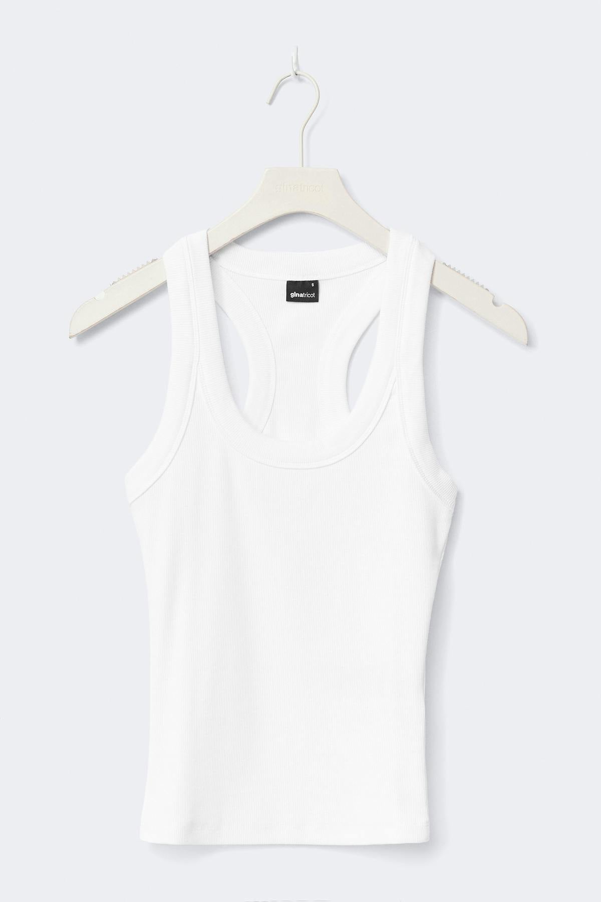 Racerback tank - Blanc