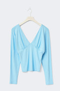 V-neck top - Sky captain