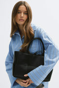 Braided tote bag