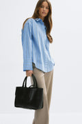 Braided tote bag