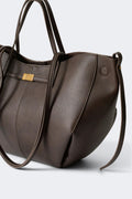 Detail strap tote bag