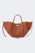 Detail strap tote bag - Bordeaux
