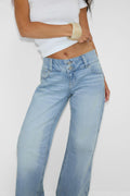 Loose flare jeans - Dk rinse