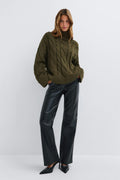 Knitted turtleneck sweater - Surf the web