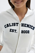 Y y2k 2 way zip hoodie - Shrinking violet