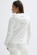 Y y2k 2 way zip hoodie - Shrinking violet