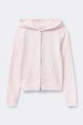 Y y2k 2 way zip hoodie - Navy blazer
