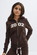 Y y2k 2 way zip hoodie - Mole