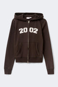 Y y2k 2 way zip hoodie - Mole