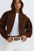 Double hip belt - Marron