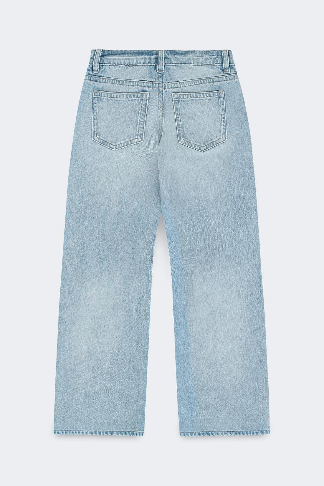 Rebel low wide tall jeans - Bleu clair
