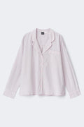 Poplin pyjamas shirt - Pink check