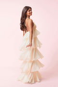 14+ prom frill dress - Afterglow