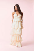 14+ prom frill dress - Afterglow