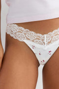 3-pack soft micro thong - Blanc