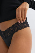 3-pack soft micro thong - Multi pink