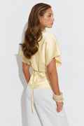 Satin top - Rose