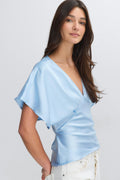 Satin top - Rose