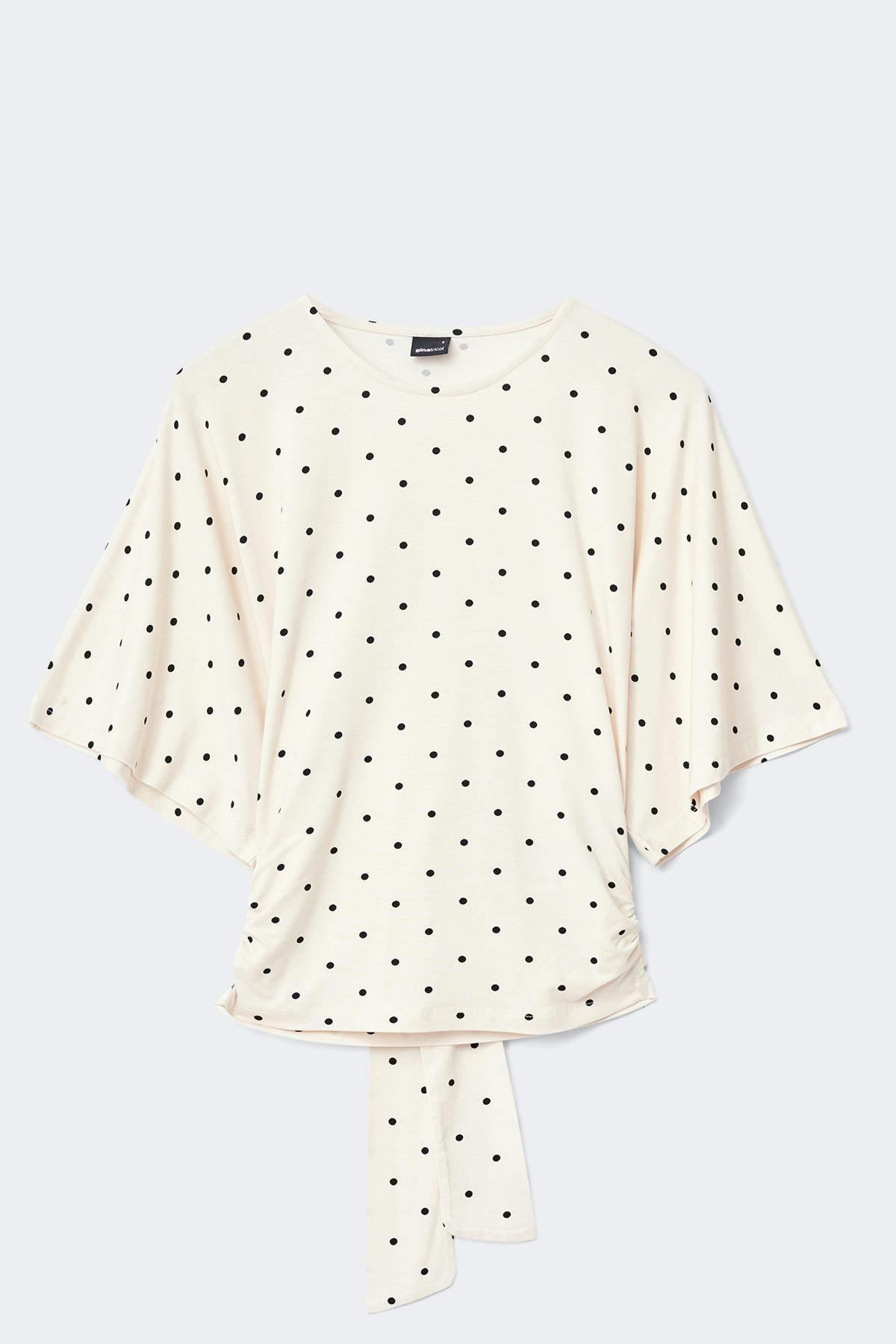 Tie back top - Pale lilac