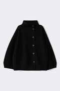 Funnel neck jacket - Noir