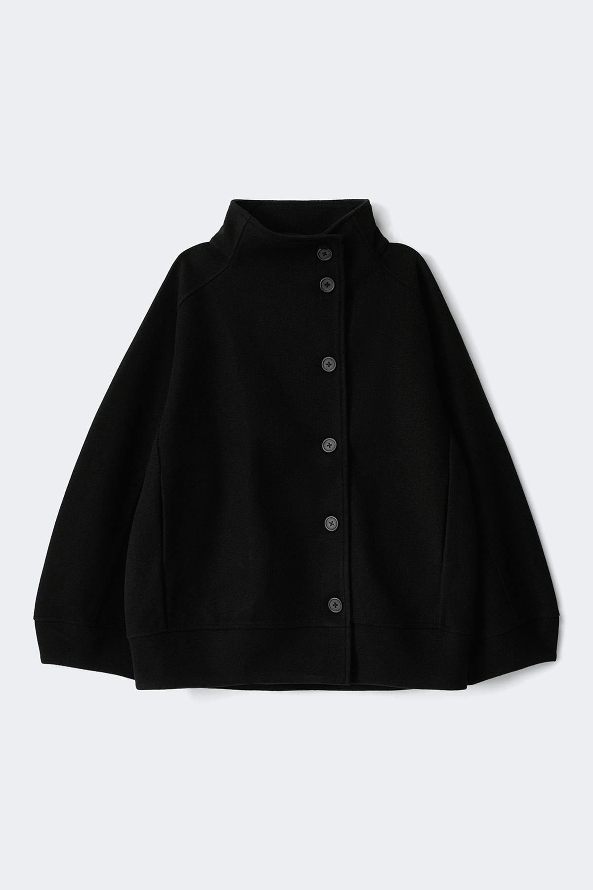Funnel neck jacket - Noir